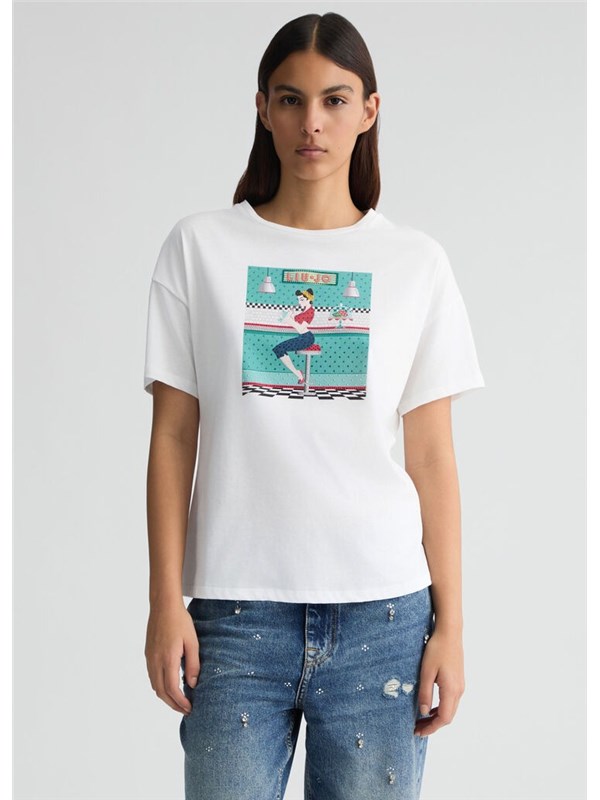 LIU  JO T-shirt Bco liujo woman