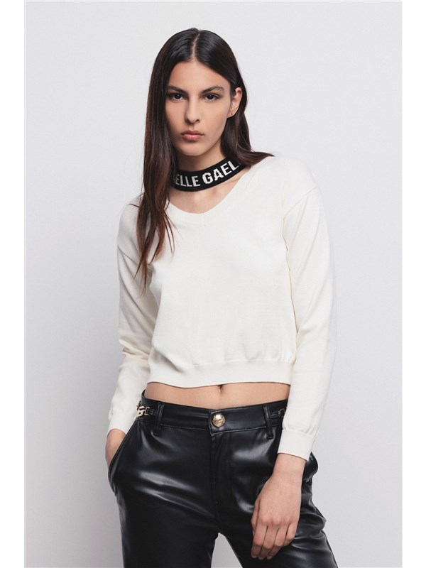 GAëLLE Pullover Off white