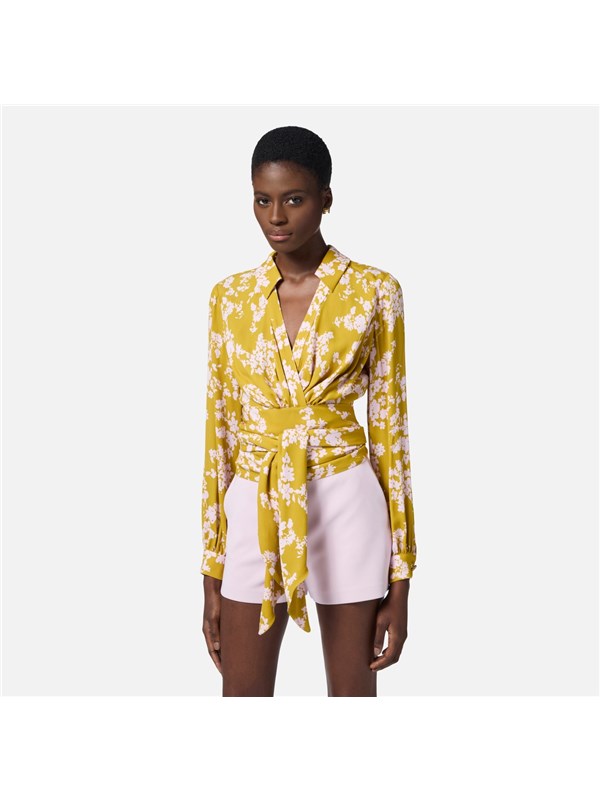 Elisabetta Franchi Camicia Curry/quarzo