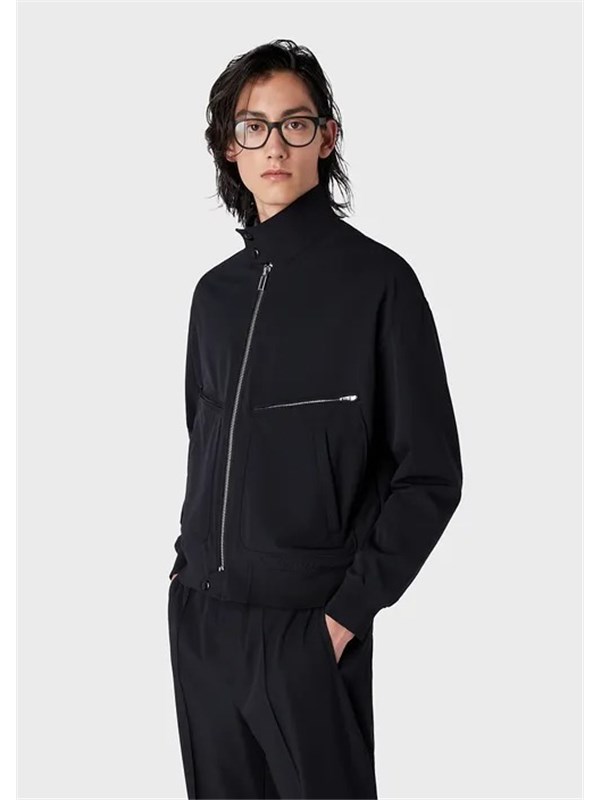 Emporio Armani Coat Navy blue