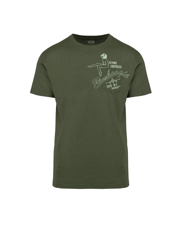 Bomboogie T-shirt Thyme green