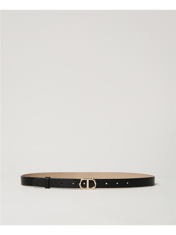 TWINSET Cintura Nero/delicate beige