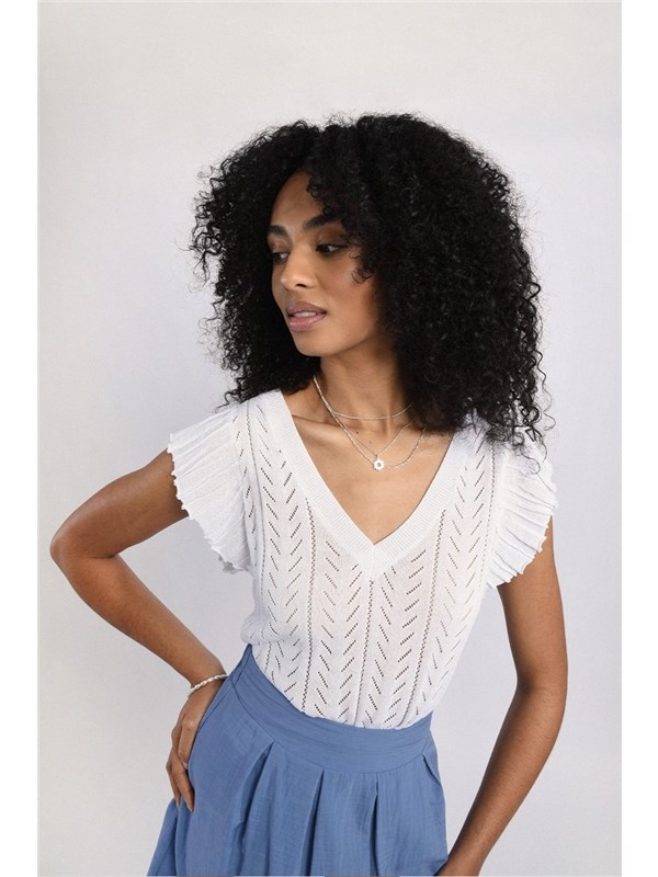 Molly Brachen Sweater white