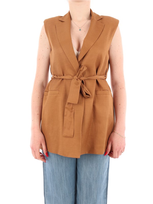 KAOS Gilet Tabacco