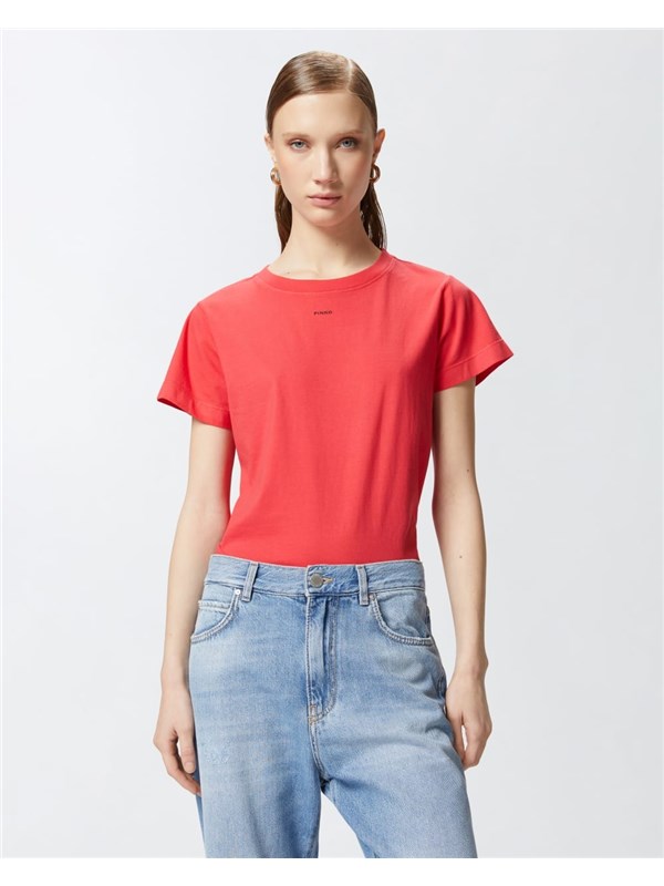 Pinko T-shirt Rosso/passata di pomodoro