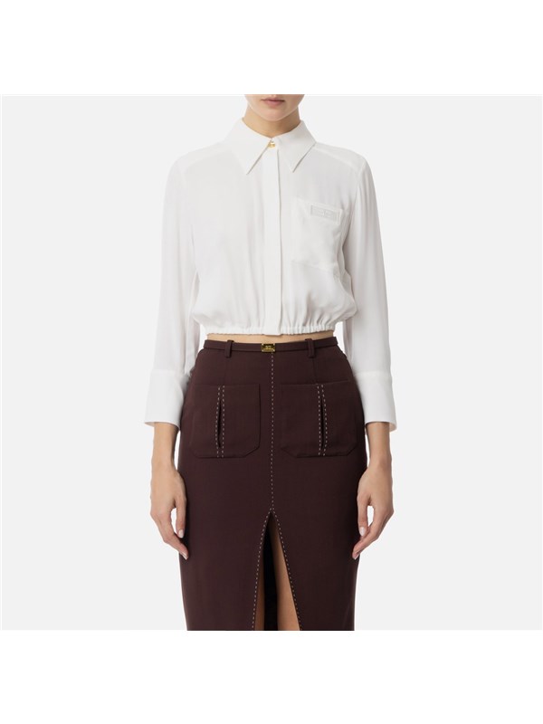 Elisabetta Franchi Camicia Avorio