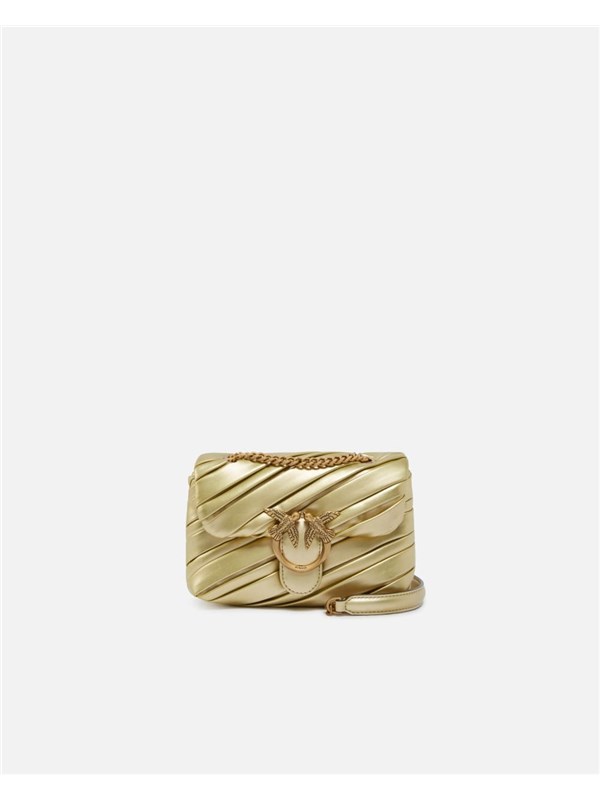 Pinko Pelletteria Shoulder bag Gold