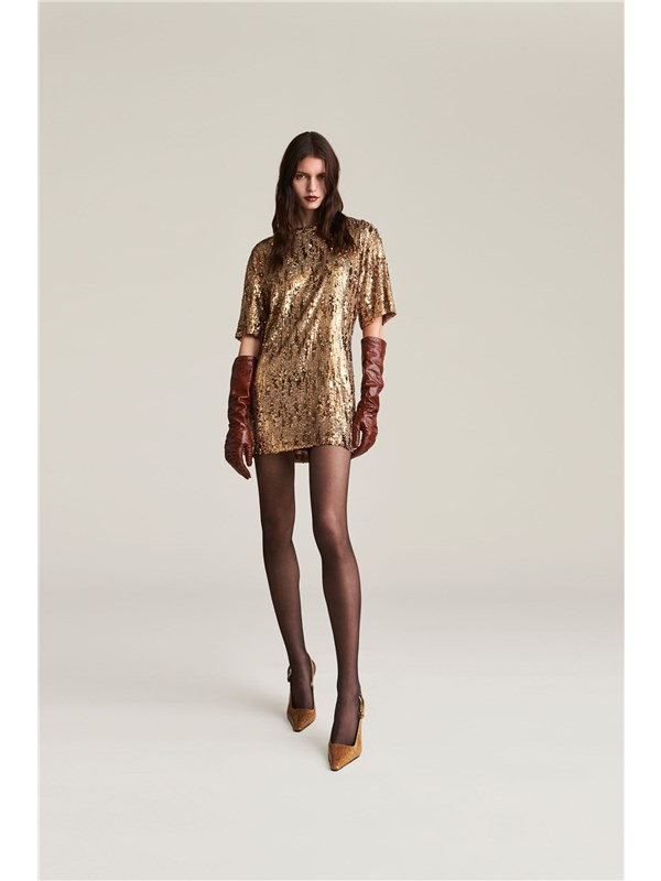 ANIYE'  BY Abito corto Deep gold