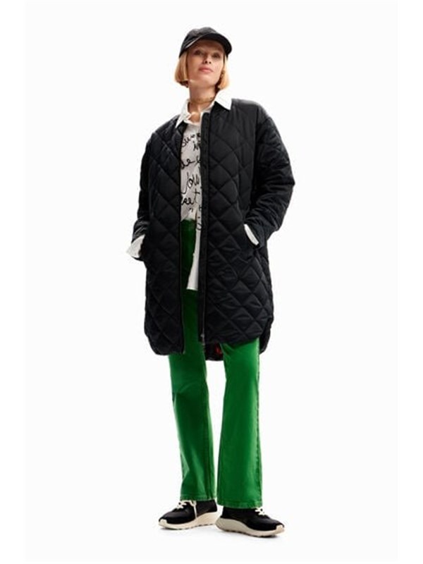 Desigual Coat Negro