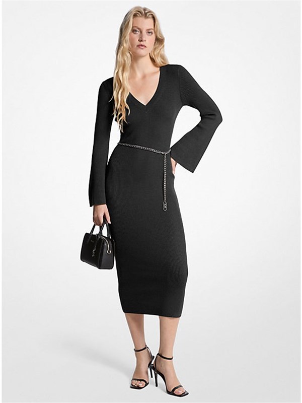 Michael Kors Midi dress Black