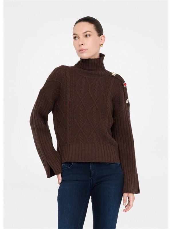 LIU  JO Maglia Dark chocolate