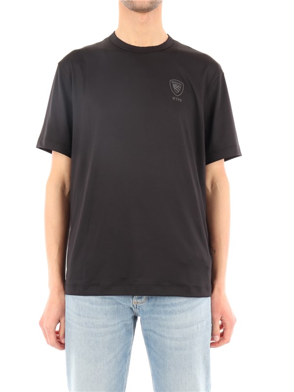 Blauer T-shirt Black