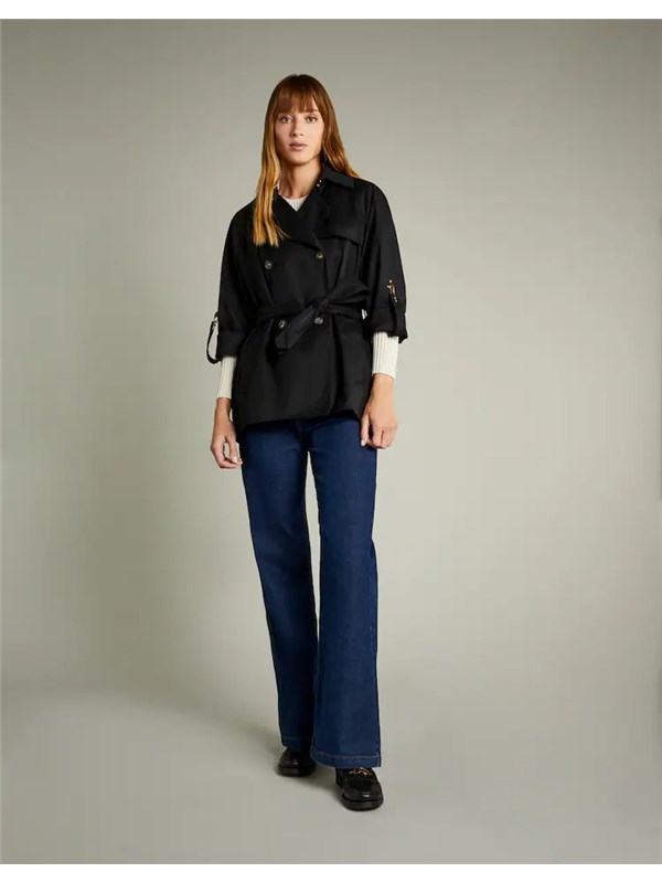FAY Trench Black