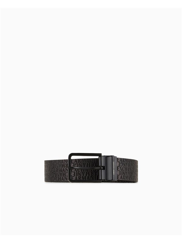 Armani Exchange Belt Black / gray