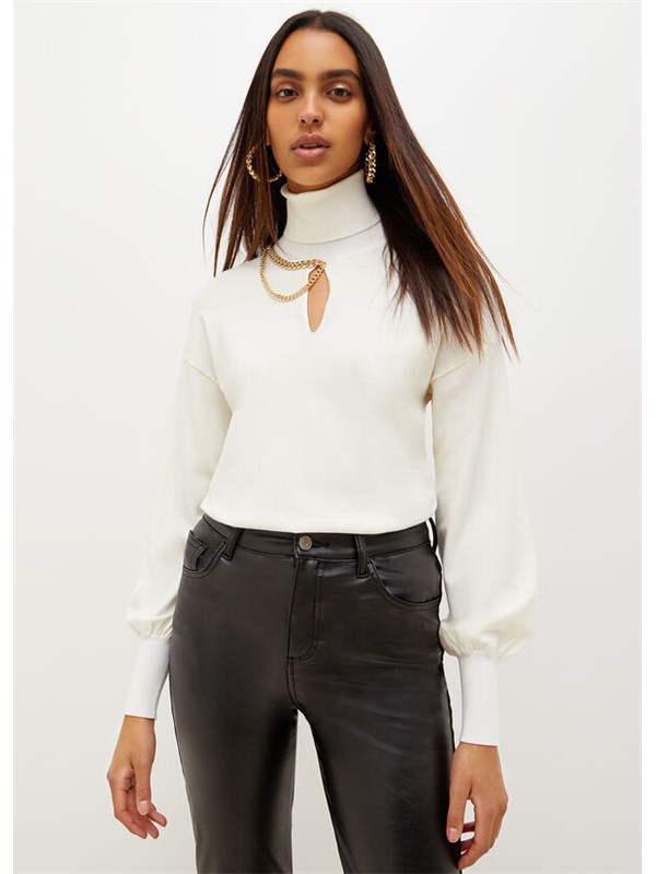 LIU  JO Sweater Wool white