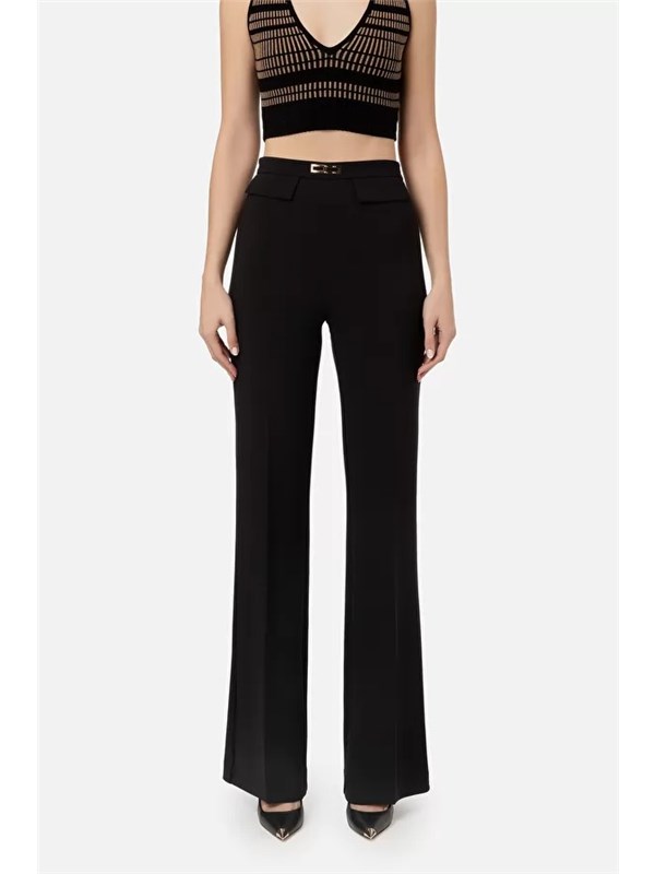 Elisabetta Franchi Pantalone Black