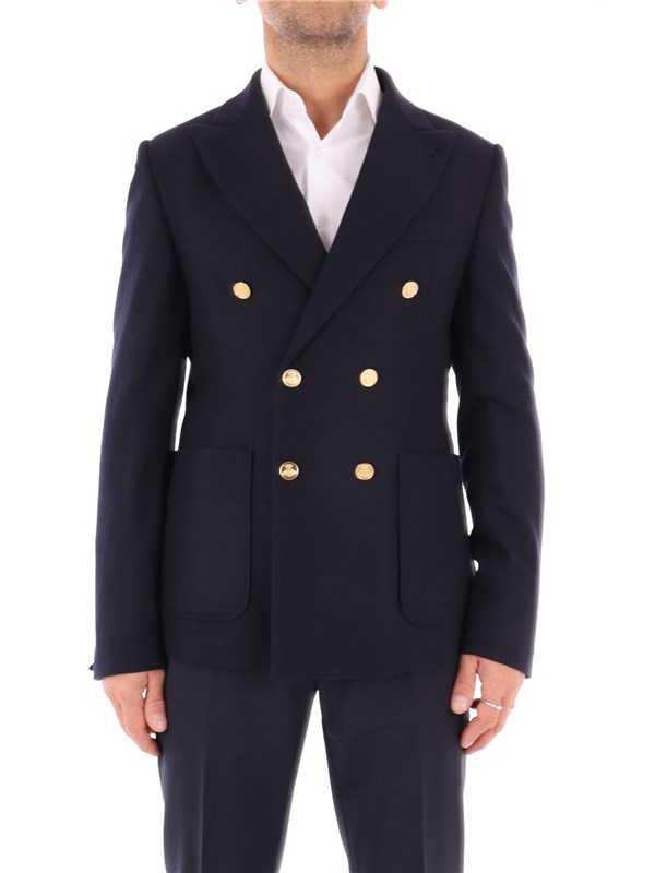 DANIELE ALESSANDRINI Jacket Blue