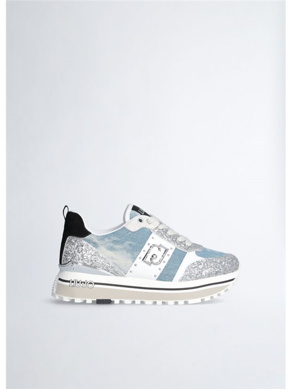 LIU  JO Sneakers Denim/silver