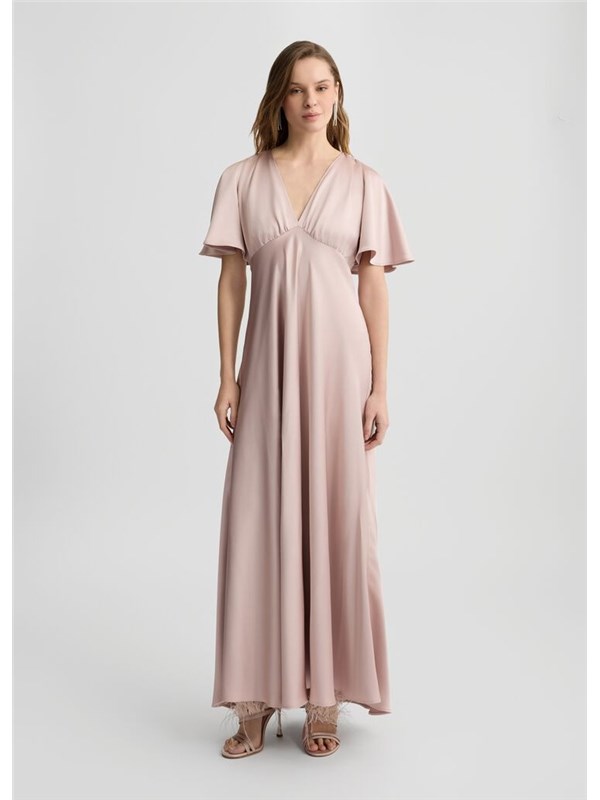 LIU  JO Abito lungo Pink quarz