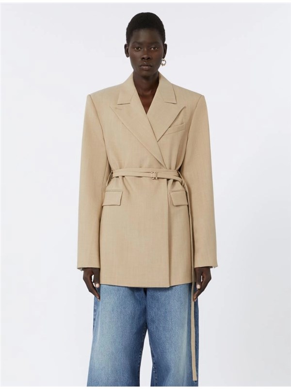 Sportmax Code Jacket Beige melange