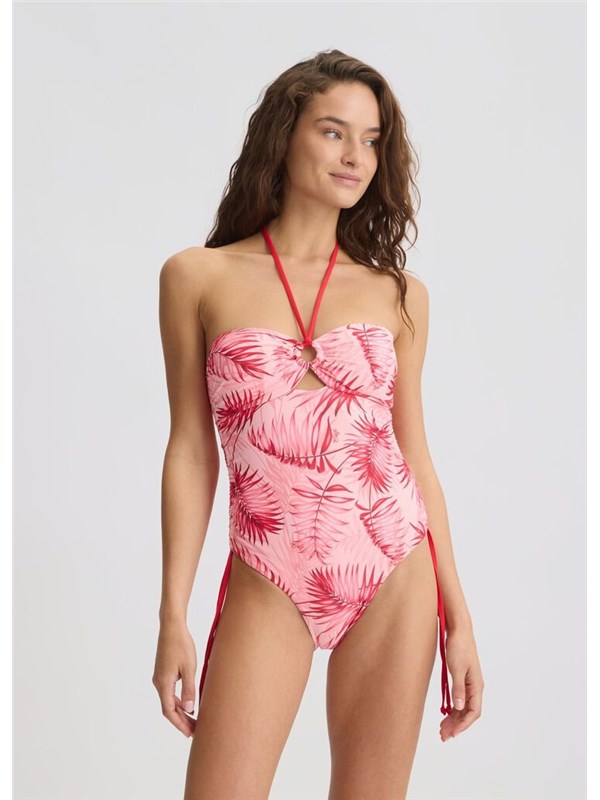 LIU  JO Costume Intero St.pink palm