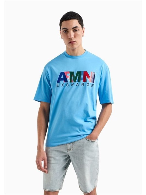 Armani Exchange T-shirt Azure blue