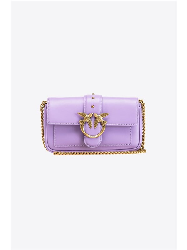 Pinko Pelletteria Shoulder bag Lilac