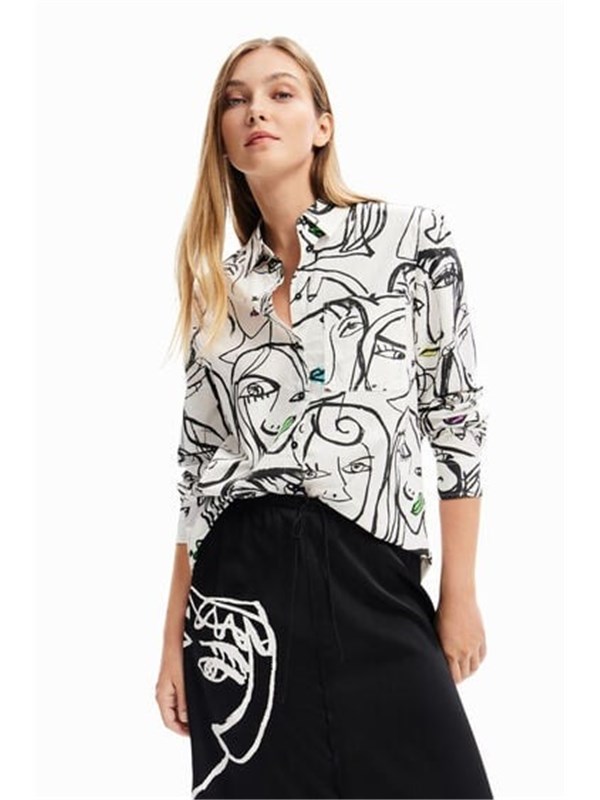 Desigual Shirt Blanco