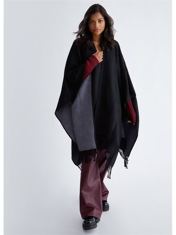 LIU  JO Poncho Black