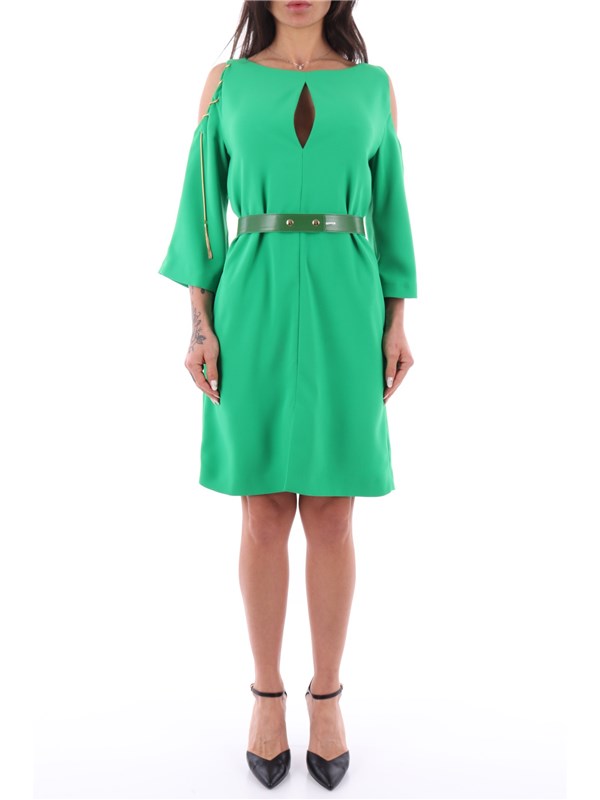 SIMONA  CORSELLINI Abito midi Bright green