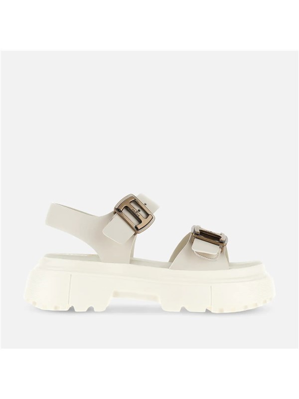 HOGAN Sandals Marble white / linger.med.