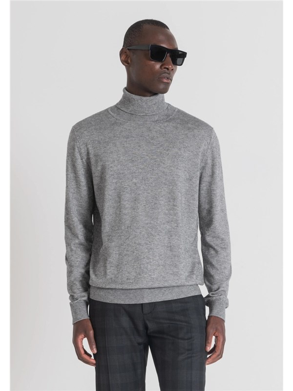 ANTONY MORATO Sweater Medium melange gray