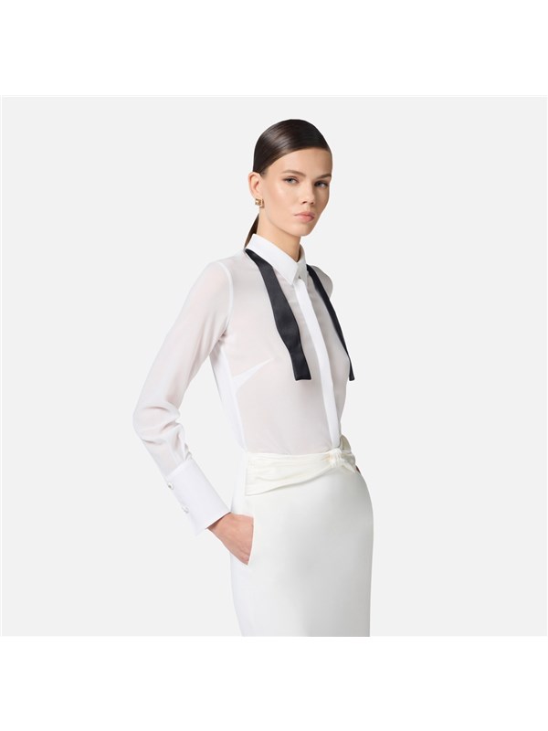 Elisabetta Franchi Camicia Avorio