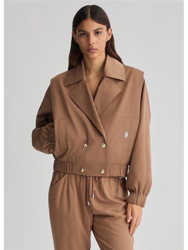 LIU-JO SPORT Giubbino Nude brown