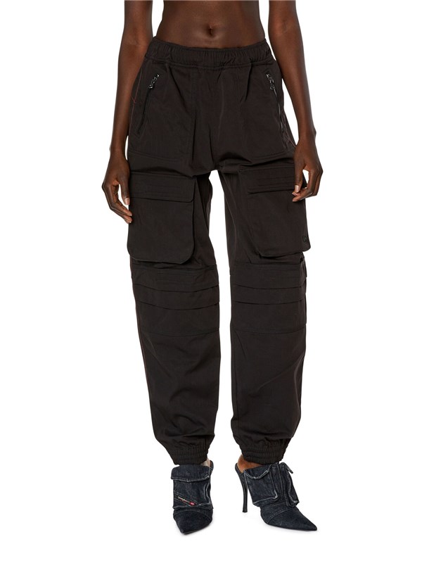 DIESEL Pantalone Deep black