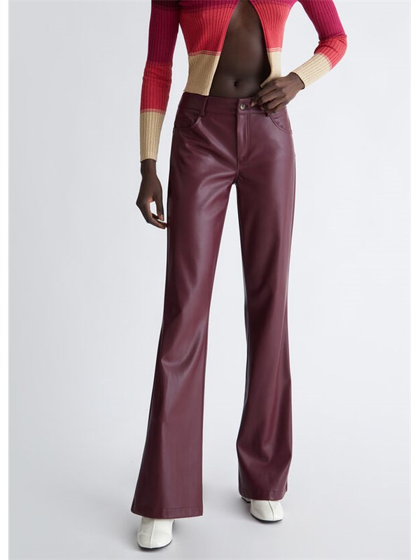 LIU  JO Pantalone Red aubergine