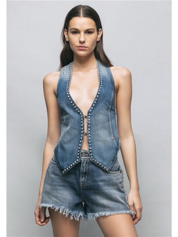 GAëLLE Vest Dark blue