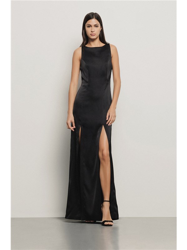 GAëLLE Long dress Black