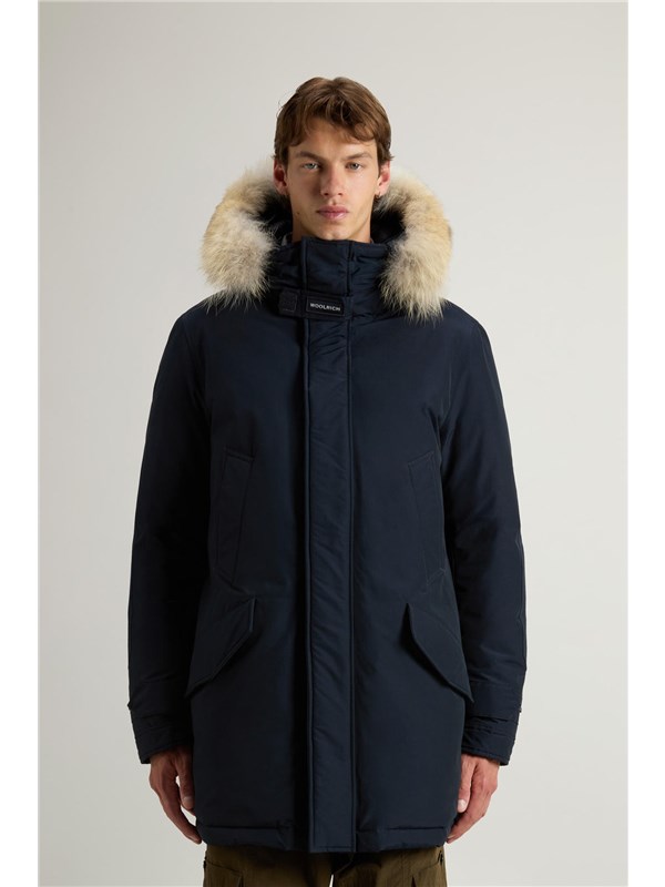 Woolrich Parka Melton blue