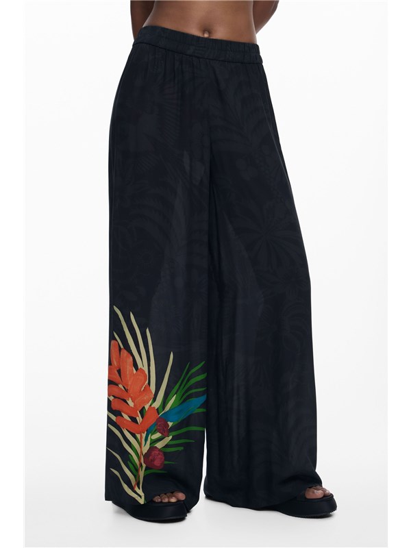 Desigual Pantalone Negro
