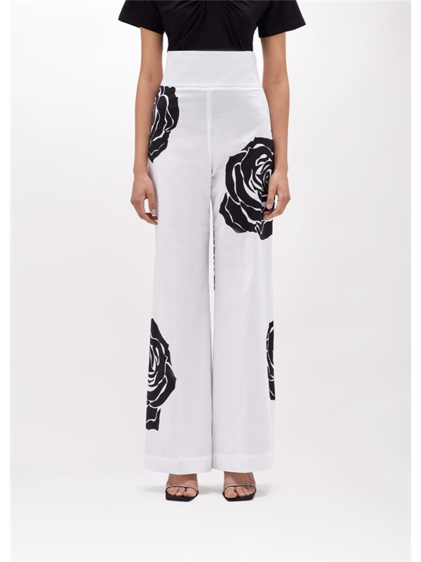 BLUGIRL Pantalone Spotted black rose