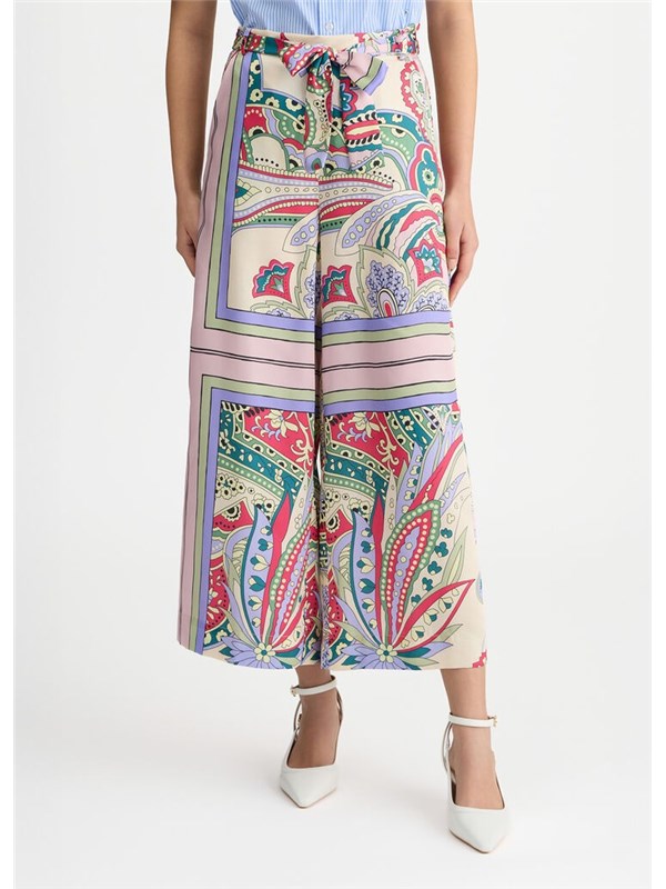 LIU  JO Pantalone Spring foulard