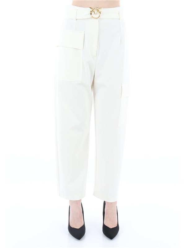 Pinko Pantalone white
