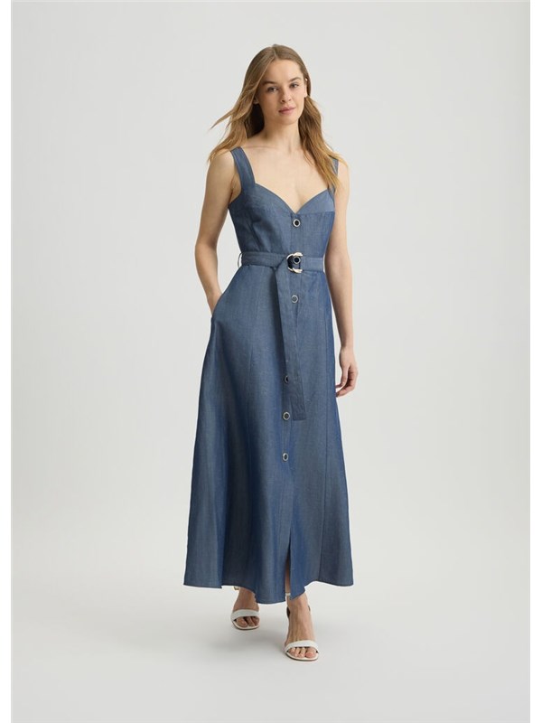 LIU  JO Abito midi Chambray