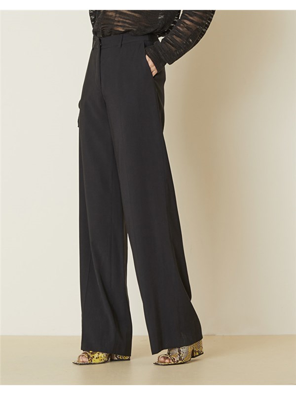Manila Grace Pantalone Black