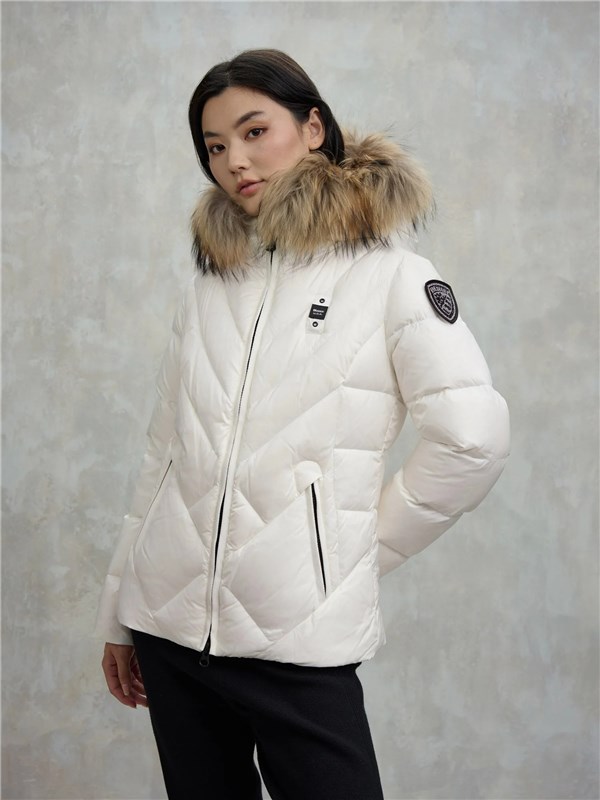 Blauer Piumino Bianco ottico