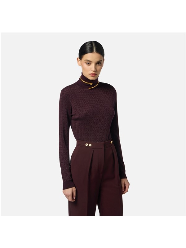 Elisabetta Franchi Maglia Merlot