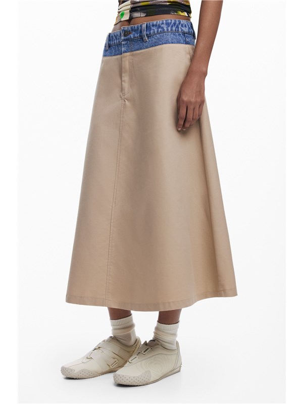 Desigual Skirt Beige