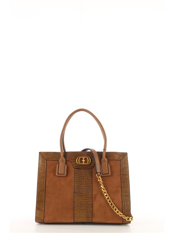 LA CARRIE Shopping Bag Brown