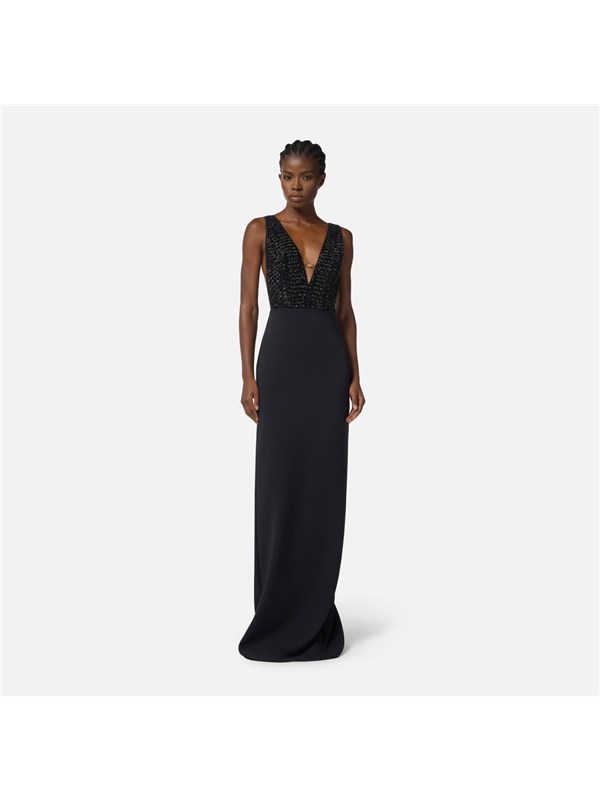 Elisabetta Franchi Abito lungo Nero